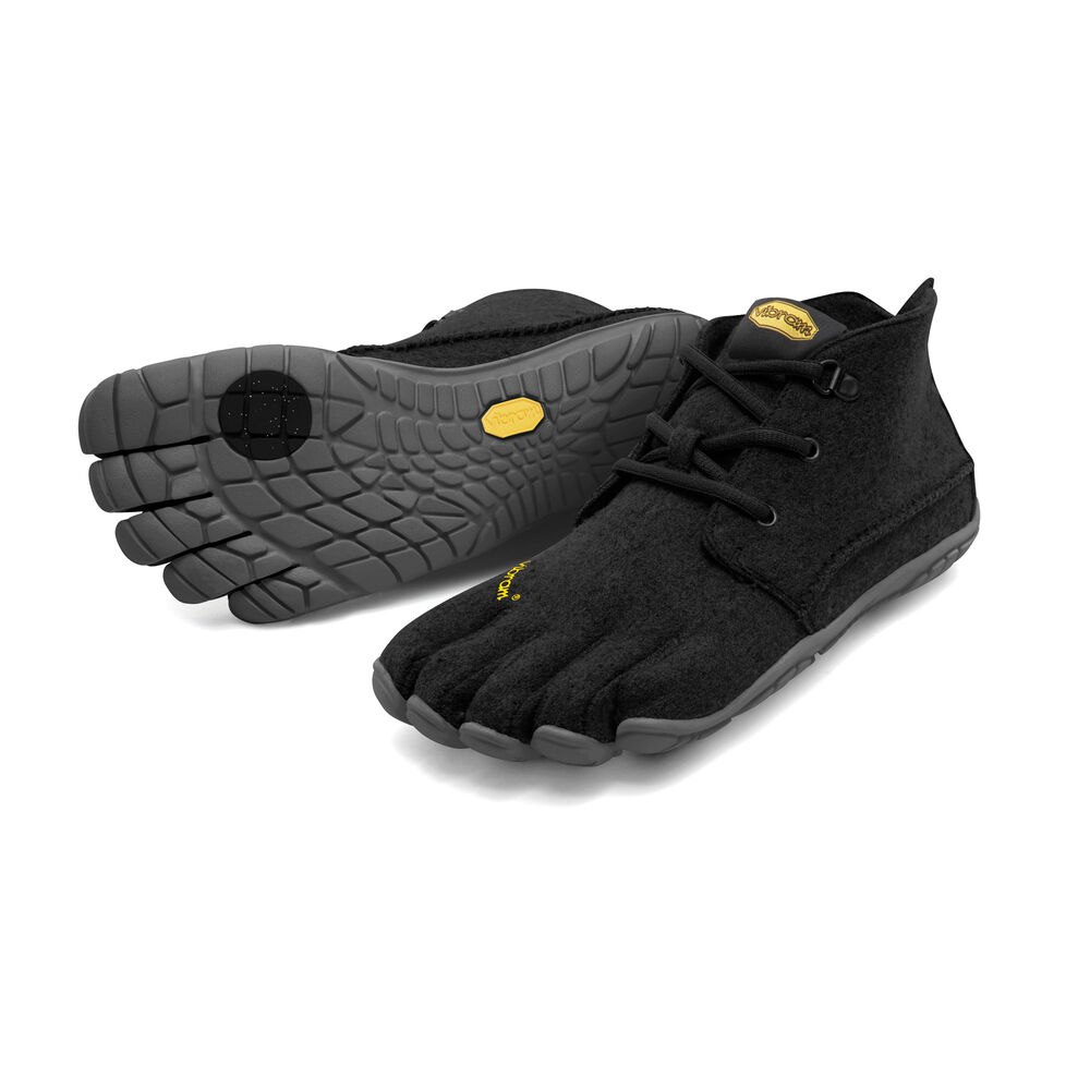 Vibram FiveFingers Dames Cvt-Wool - Bergschoenen Zwart/Grijs - 725408AQR